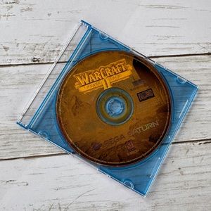 Warcraft II The Dark Saga Sega Saturn Disk Only **See Description